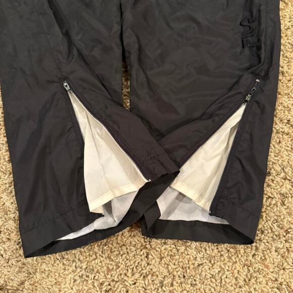 Y2K Fila Windbreaker Track Activewear Pants Mesh Lined Ankle Zip Sz.L - Picture 4 of 8